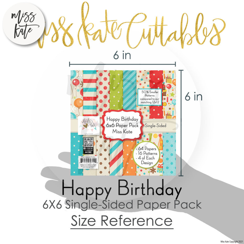 Baby Girl - 6x6 Paper Pack Scrapbook Paper Pack – MISS KATE