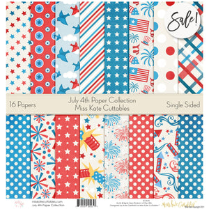 July 4Th - Paper Pack 12X12 (Ss)