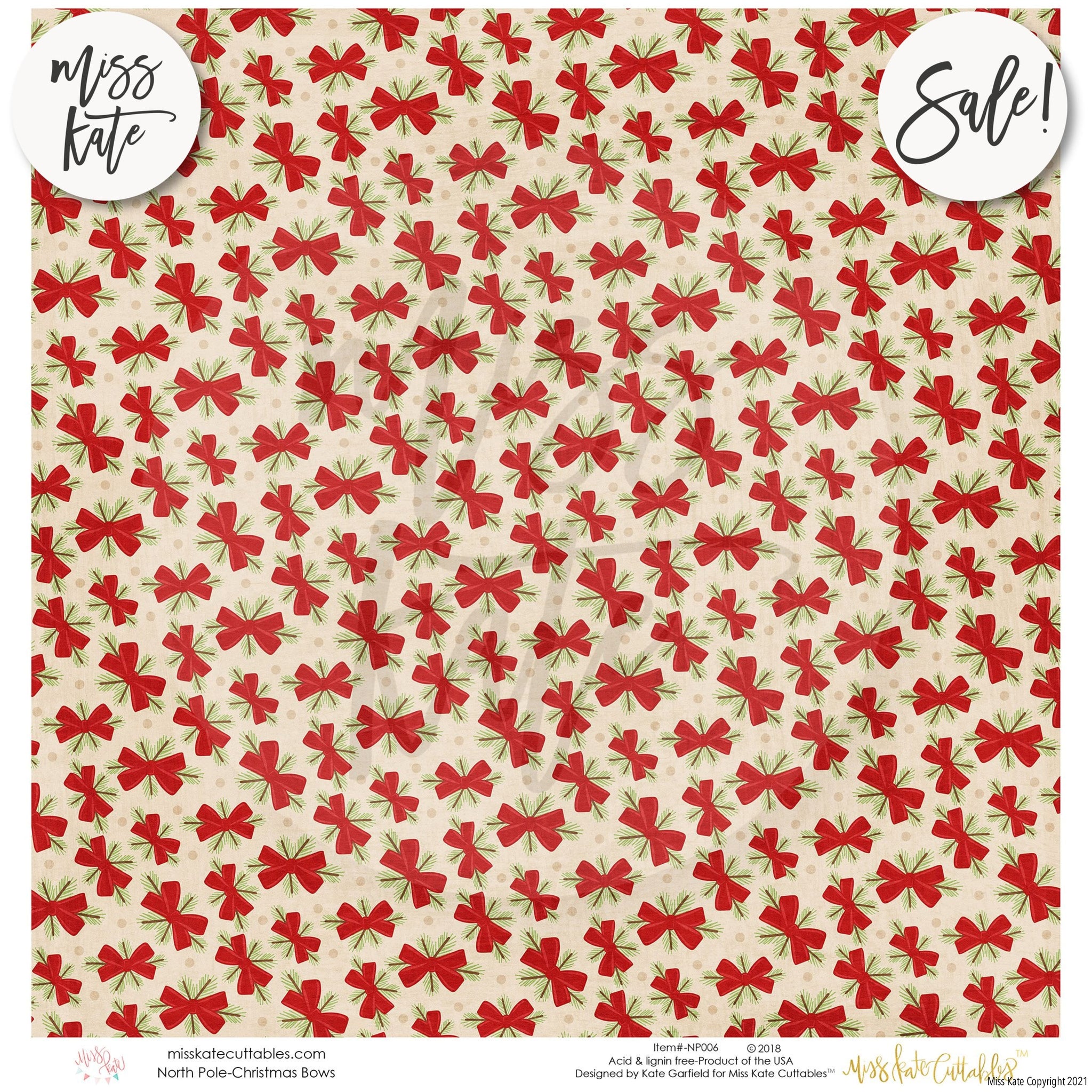 North Pole - Christmas Scrapbook Paper Pack – MISS KATE