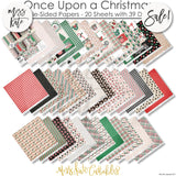 Once Upon A Christmas - Paper & Sticker Kit 12X12 (Ds)