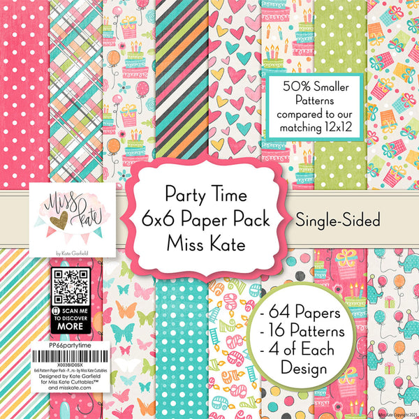 Party Time - 6x6 Paper Pack