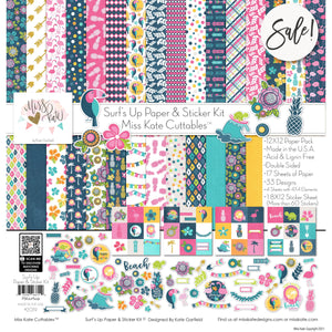 East Coast Tags 12 x 12 Double Sided Scrapbook Paper - Want2Scrap