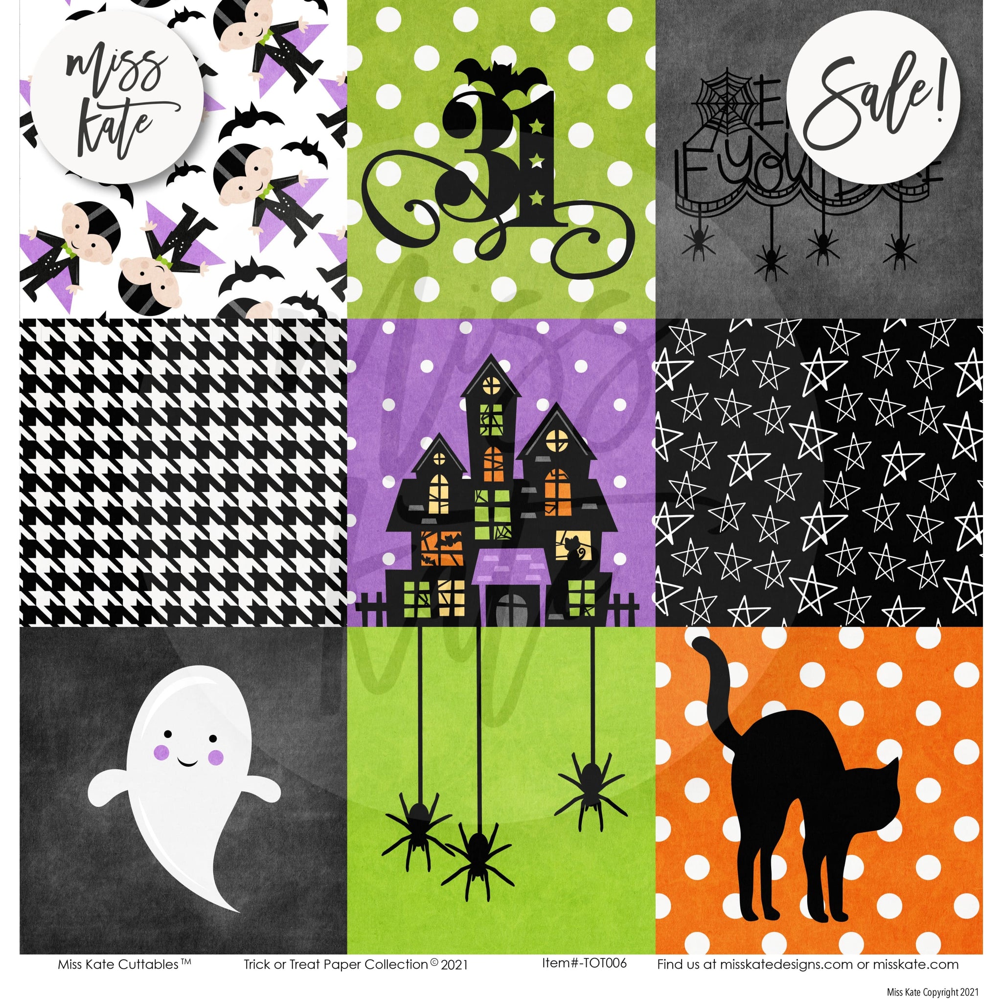 A Magical Disney Halloween Scrapbook Paper & Sticker Kit – MISS KATE